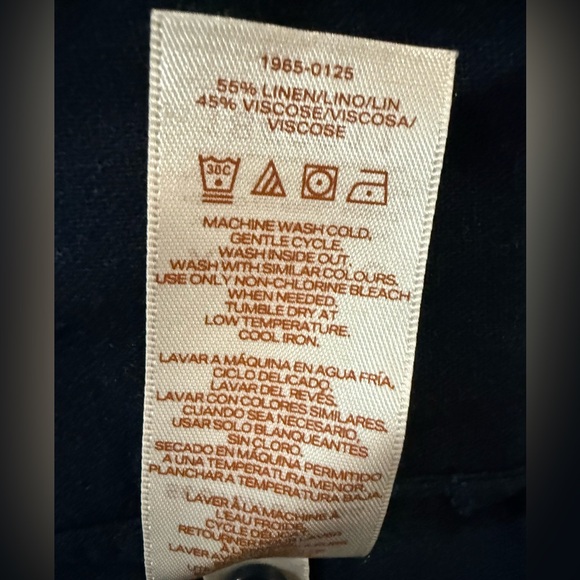 Scotch & Soda Dark Blue Casual Button Down Shirt - Picture 4 of 4